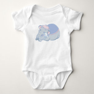 Dumbo and Jumbo Baby Bodysuit