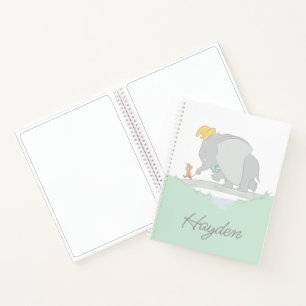 Dumbo and Timothy Q. Watercolor Notebook
