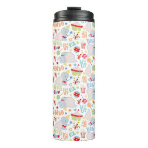 Dumbo and Timothy Roll Up Pattern Thermal Tumbler