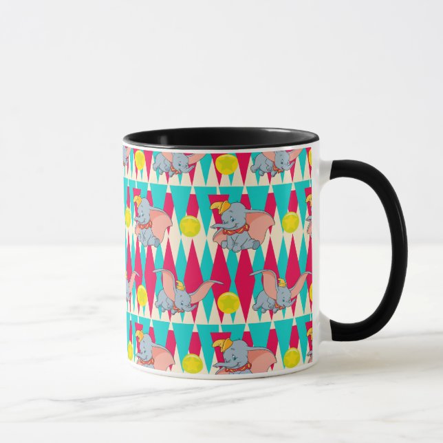 Dumbo Bright Circus Pattern Mug (Right)