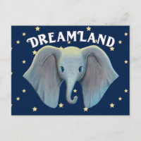 Dumbo | Cute Large Ears Painted Art