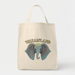 Dumbo Cute Large Ears Painted Art Tote Bag