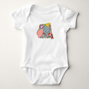Dumbo Dumbo and Timot walking Baby Bodysuit