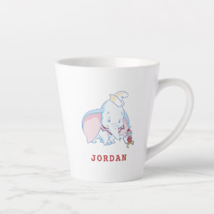 Dumbo Dumbo and Timothy Q. Mouse talking Latte Mug