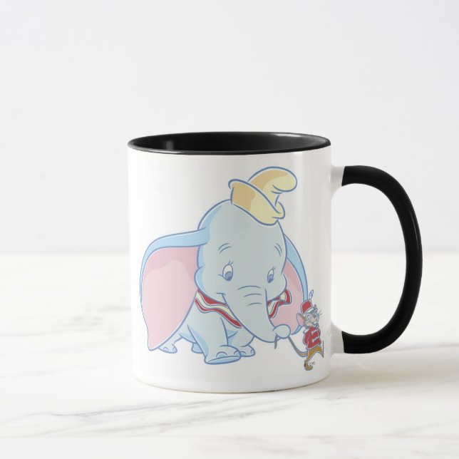 Dumbo Dumbo and Timothy Q. Mouse talking Mug (Right)