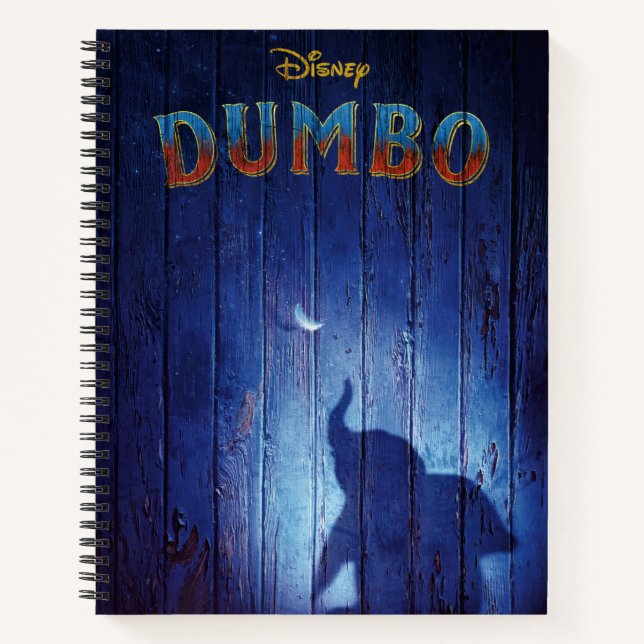Dumbo | Dumbo Shadow With Feather Theatrical Art Notebook (Front)