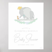 Dumbo et Timothy Q. Affiche de bienvenue Baby show