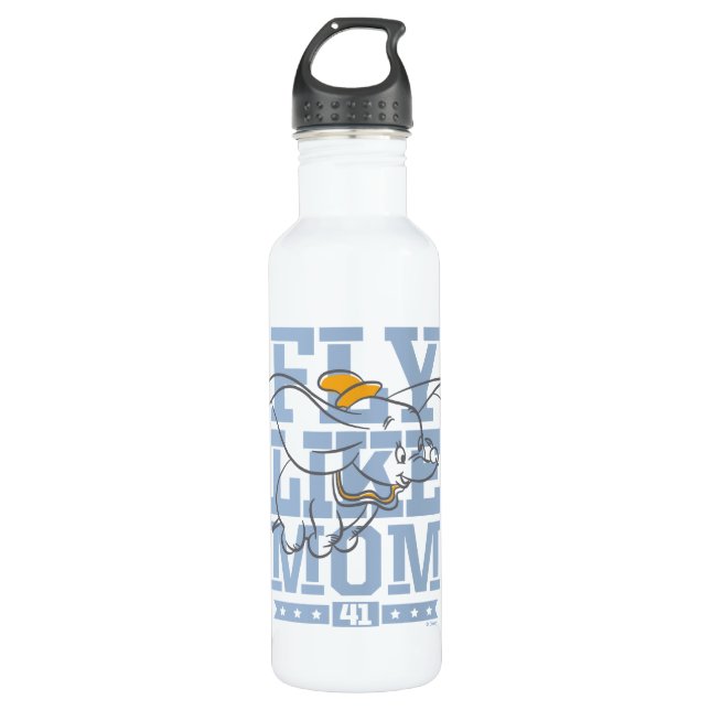Dumbo | Fly Like Mom 710 Ml Water Bottle (Front)