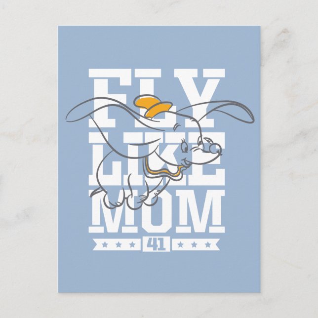 Dumbo | Fly Like Mom Postcard (Front)