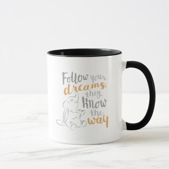 Dumbo | Follow Your Dreams Mug (Right)