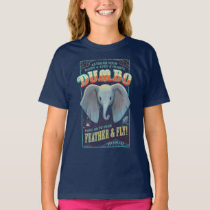 Dumbo   Hang On To Your Feather & Fly! T-Shirt