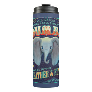 Dumbo   Hang On To Your Feather & Fly! Thermal Tumbler