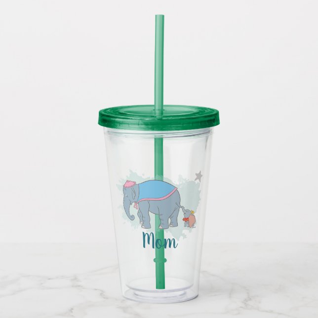 Dumbo | Happy Mother's Day Acrylic Tumbler (Front)