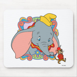  Dumbo is smiling Mouse Pad