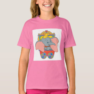 Dumbo sitting in his trolley T-Shirt