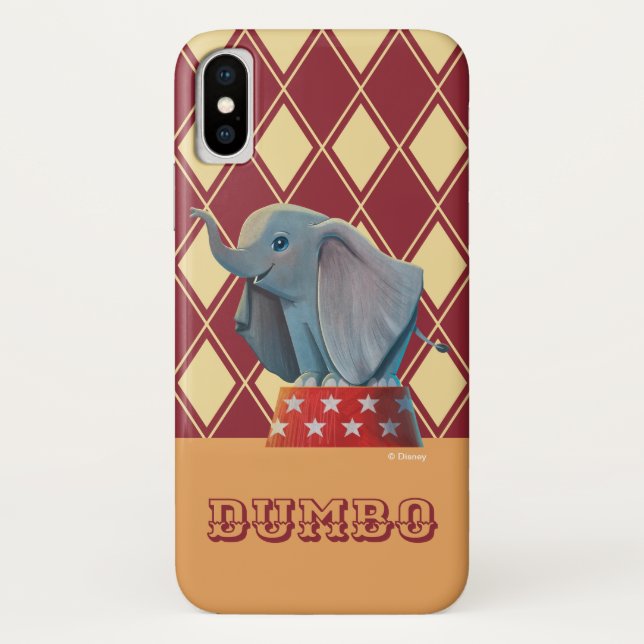 Dumbo | Smiling Atop Circus Podium Case-Mate iPhone Case (Back)
