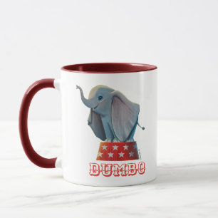 Dumbo   Smiling Atop Circus Podium Mug