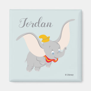 Dumbo Soaring Through the Sky Magnet