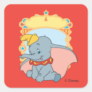 Dumbo Square Sticker
