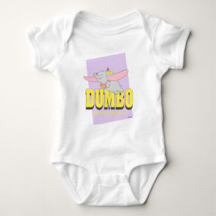 Dumbo the Flying Elephant Baby Bodysuit