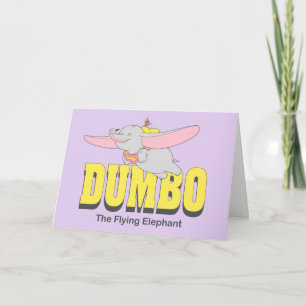 Dumbo the Flying Elephant Card