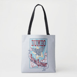 Dumbo   "The Flying Elephant" Circus Art Tote Bag