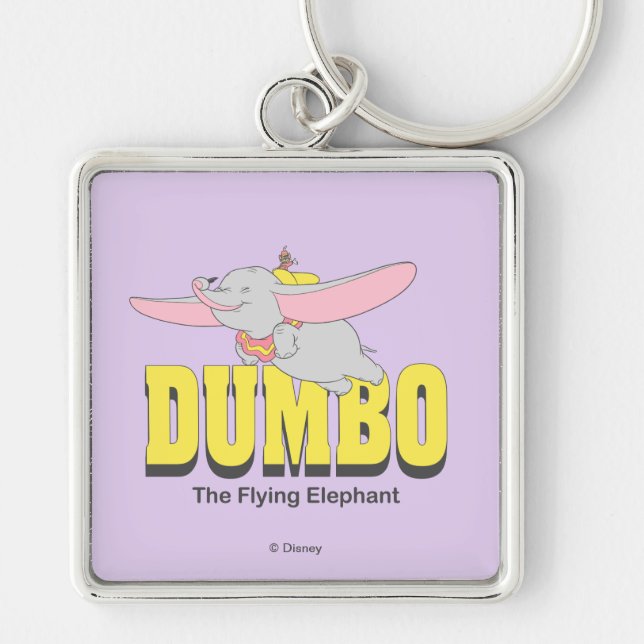 Dumbo the Flying Elephant Keychain (Front)
