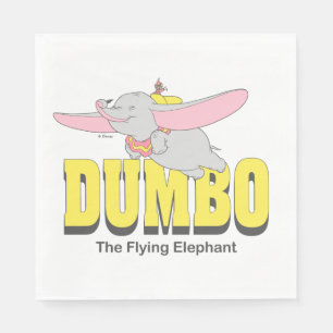 Dumbo the Flying Elephant Napkin