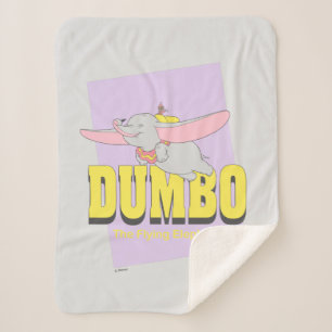Dumbo the Flying Elephant Sherpa Blanket
