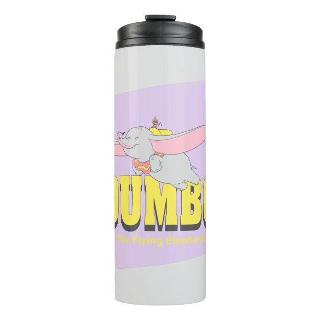 Dumbo the Flying Elephant Thermal Tumbler (Front)