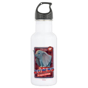 Dumbo   "The Miracle Elephant" Circus Art 532 Ml Water Bottle