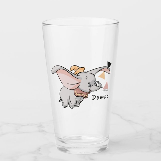 Dumbo Tribal Design Glass (Front)