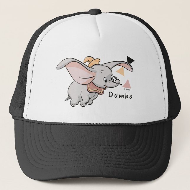 Dumbo Tribal Design Trucker Hat (Front)