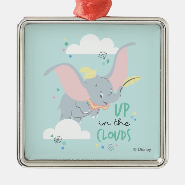 Dumbo | Up in the Clouds Metal Ornament (Front)