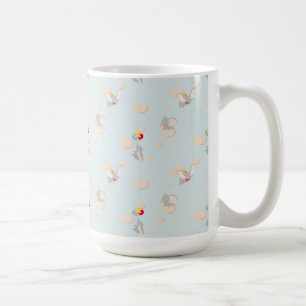 Dumbo up in the Clouds Pattern Coffee Mug