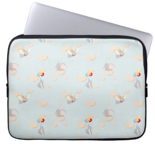 Dumbo up in the Clouds Pattern Laptop Sleeve