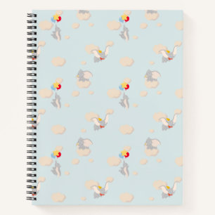 Dumbo up in the Clouds Pattern Notebook