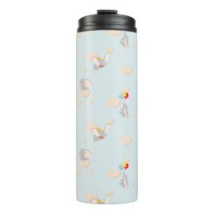 Dumbo up in the Clouds Pattern Thermal Tumbler