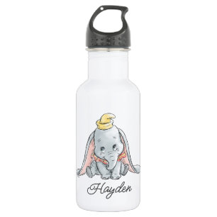 Dumbo Watercolor 532 Ml Water Bottle