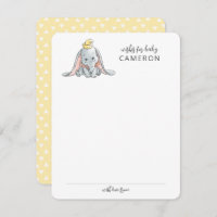 Dumbo Watercolor Baby Shower