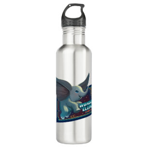 Dumbo   Wonder Elephant Soars To Fame Circus Art 710 Ml Water Bottle