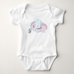 Dumbo's Dumbo and Timothy Baby Bodysuit