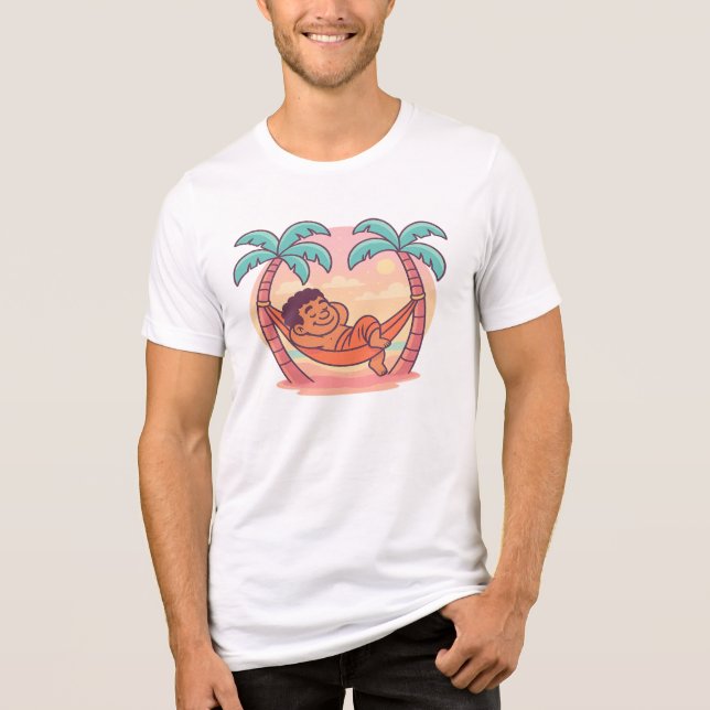 Dumi Palm Dreamer Tri-Blend Shirt (Front)