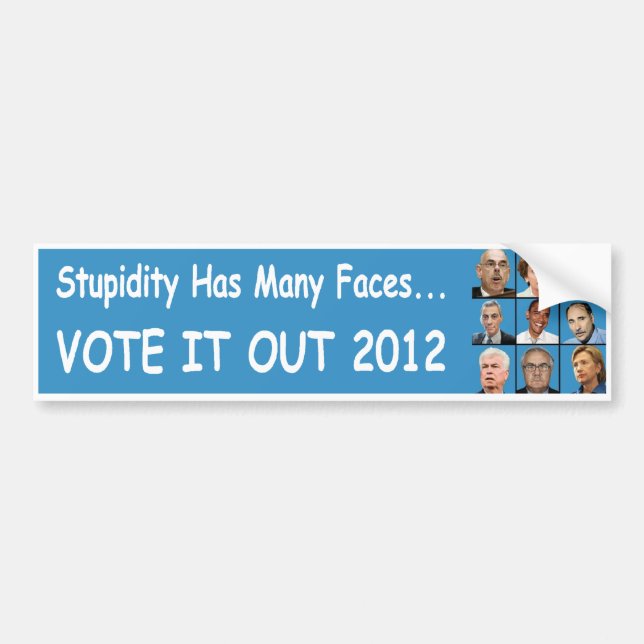 Dummies Bumper Sticker (Front)