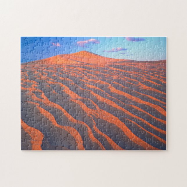 Dumont Dunes, Sand Dunes and Clouds Jigsaw Puzzle (Horizontal)
