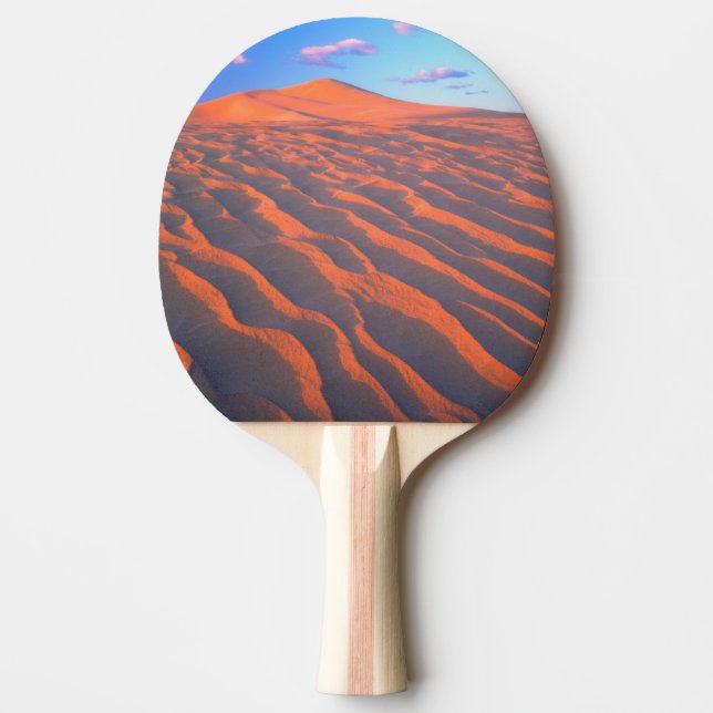 Dumont Dunes, Sand Dunes and Clouds Ping Pong Paddle (Front)