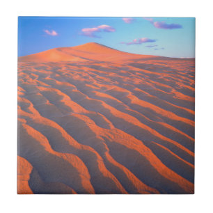 Dumont Dunes, Sand Dunes and Clouds Tile