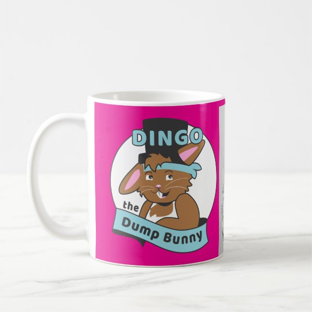 Dump Bunny mug art par Pandabunny (Gauche)