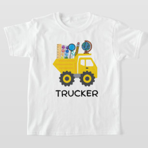 Dump  Construction  Truck T-Shirt, Truck Graphic  T-Shirt