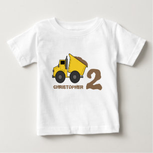 Dump Truck Birthday Shirt